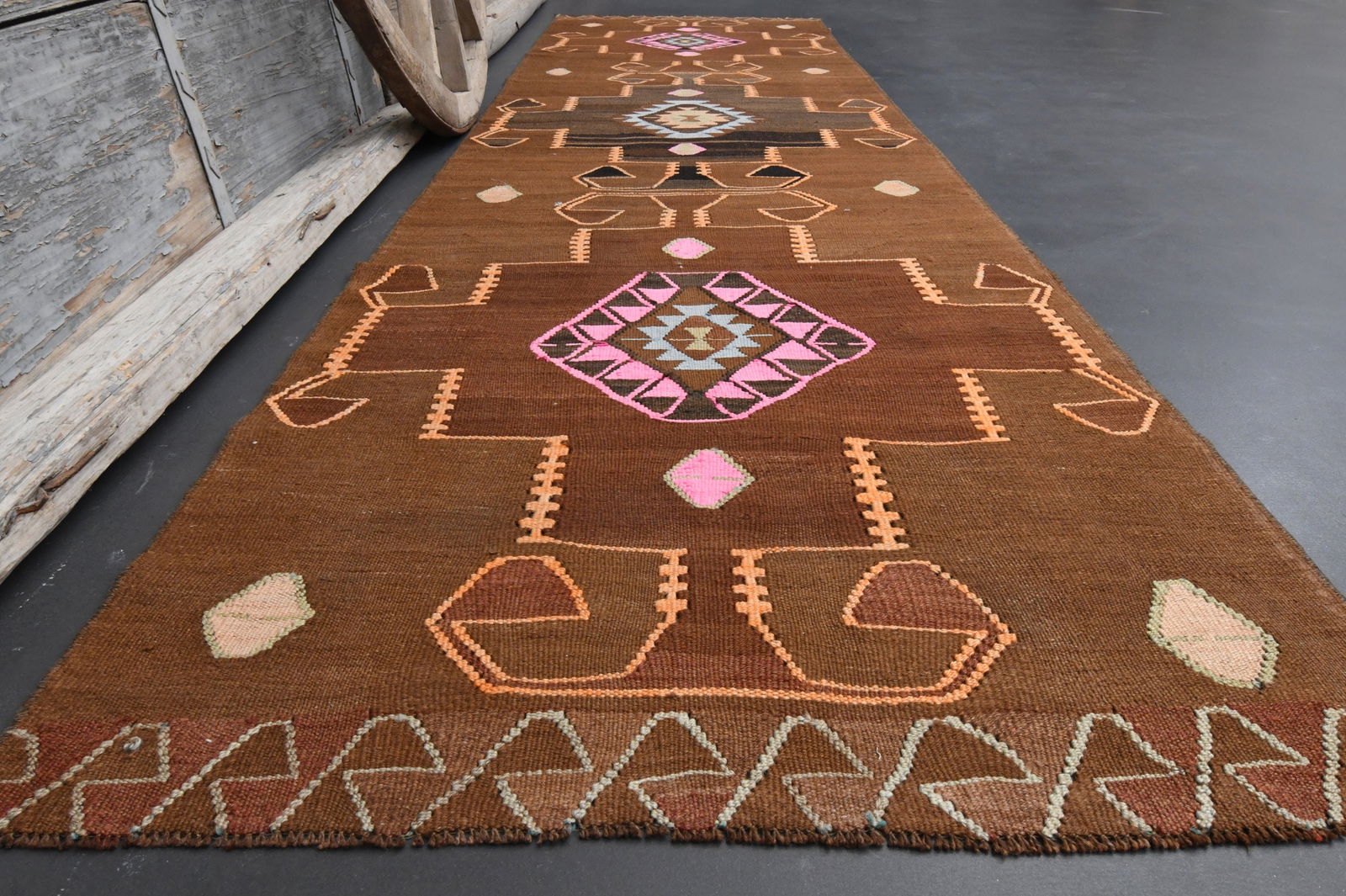 3'3x11'4 SHABBY DECOR KILIM - 2