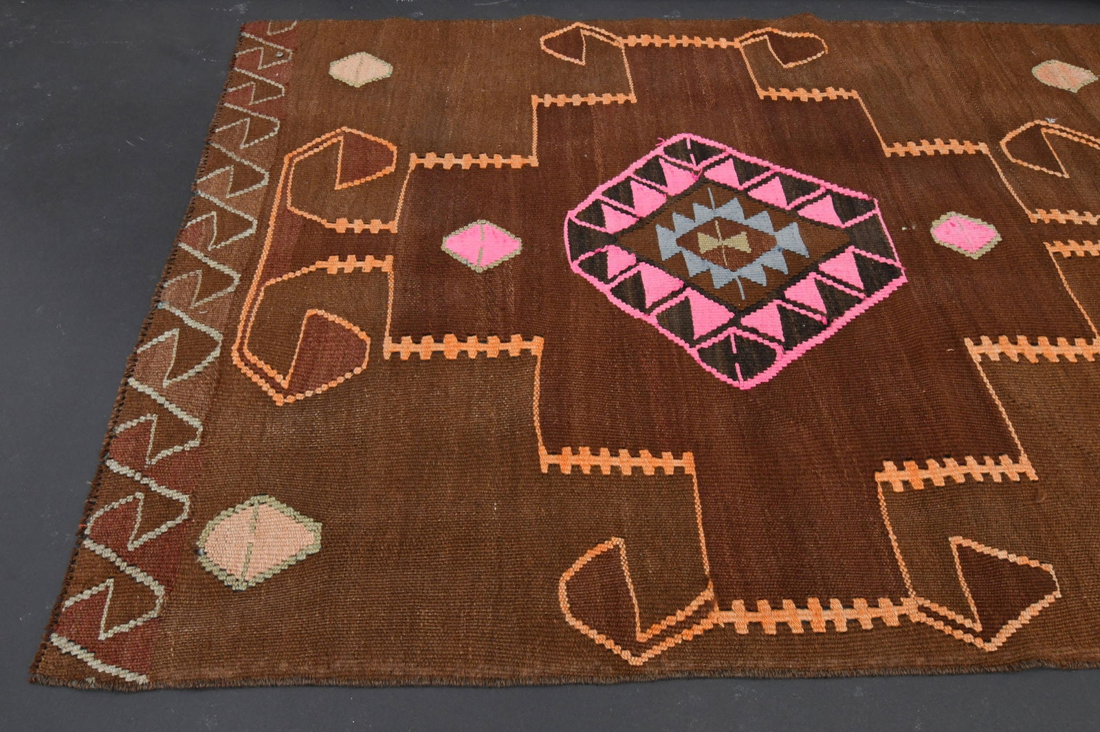 3'3x11'4 SHABBY DECOR KILIM - 5