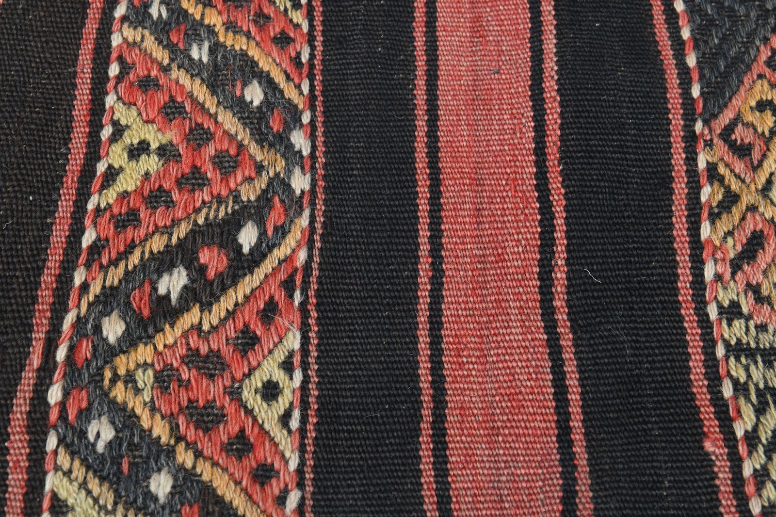 3.3x13.8 TURKISH Striped Runner Rug - 5