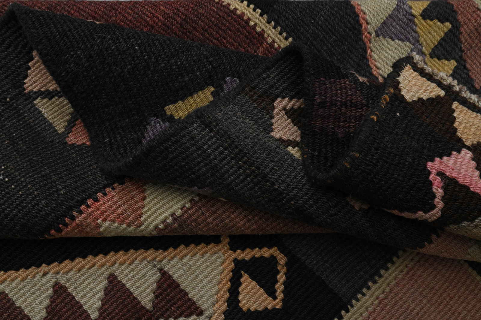 4x9'6 ft, KILIM RUNNER RUG - 3