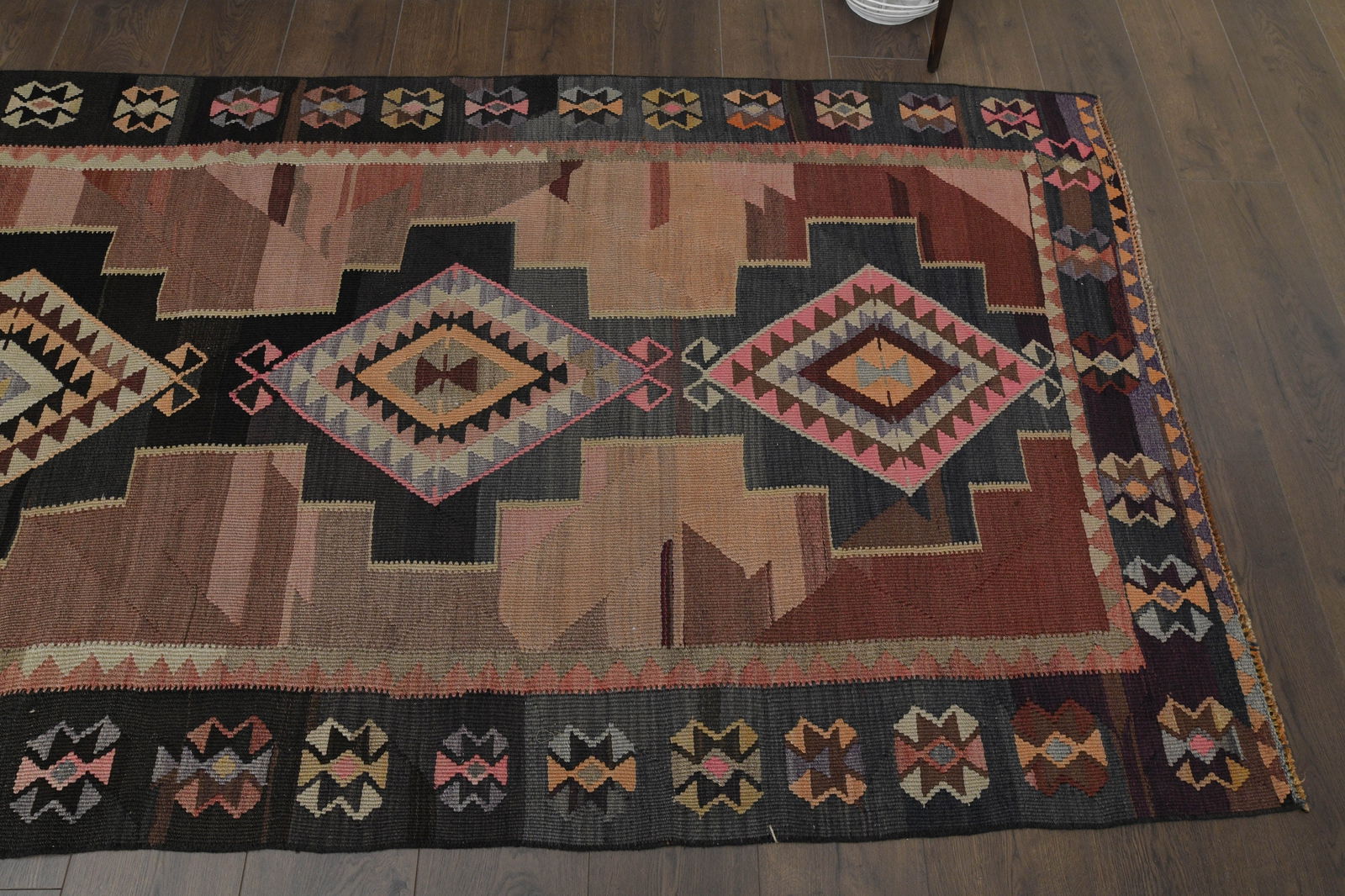 4x9'6 ft, KILIM RUNNER RUG - 6