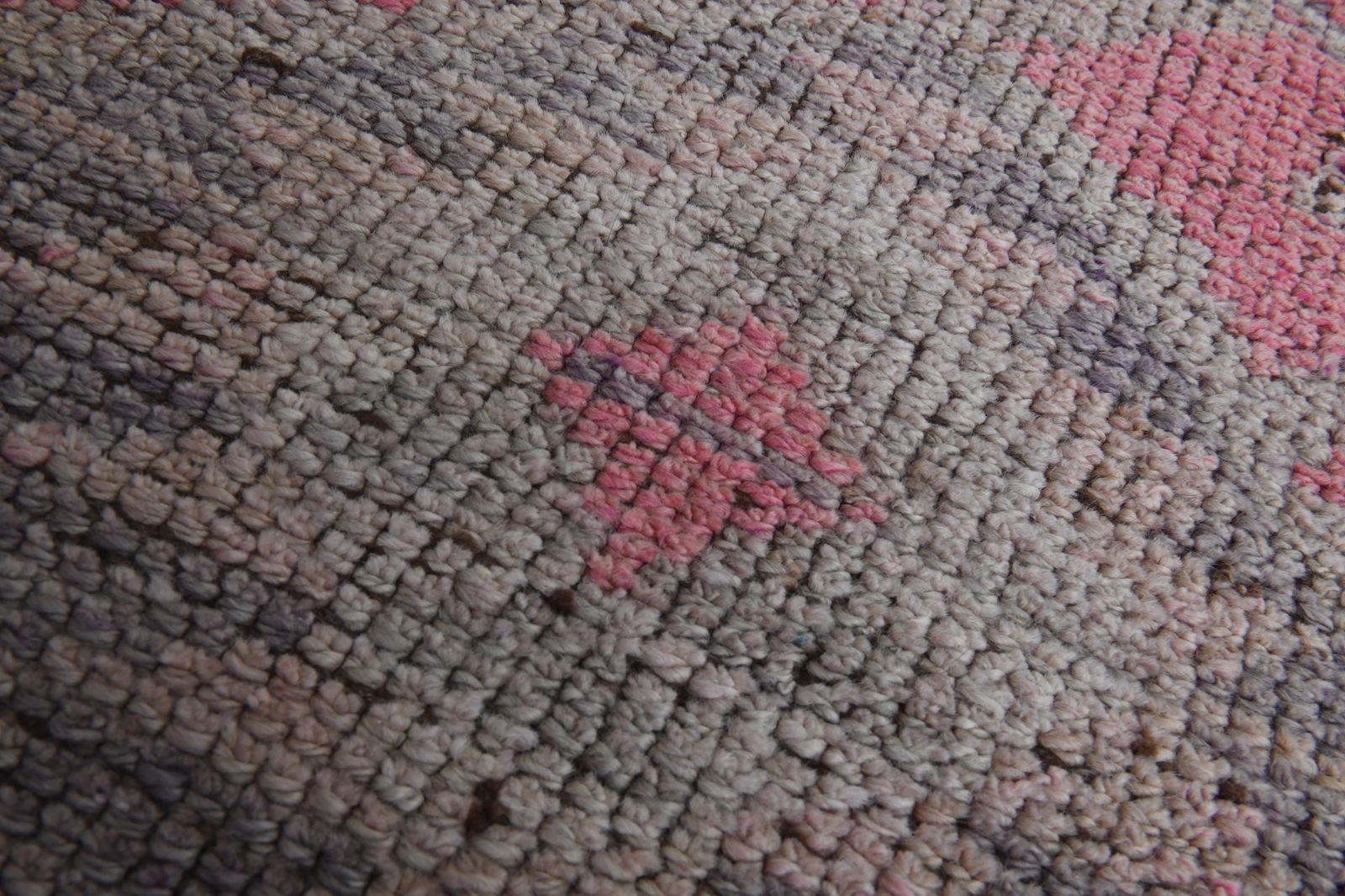 2.4x12.3 ft, LONG, Vintage Turkish Rug - 9