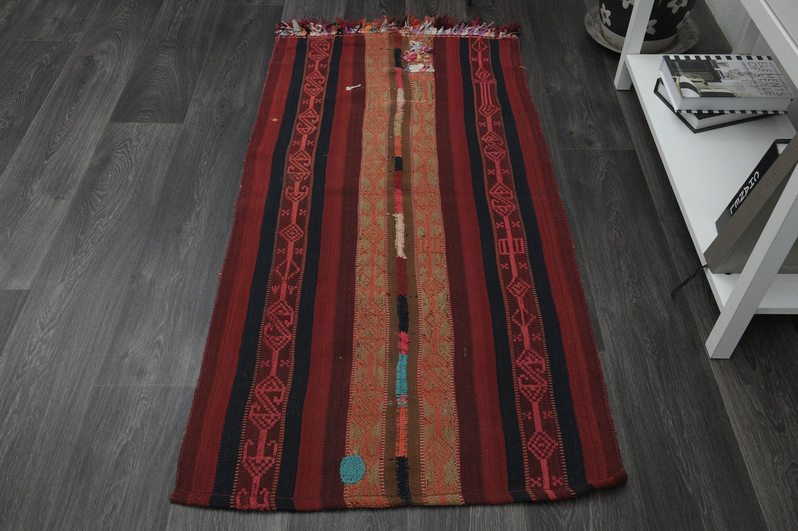 2'6x5'2 ft, STRIPED KILIM DÉCOR - 3