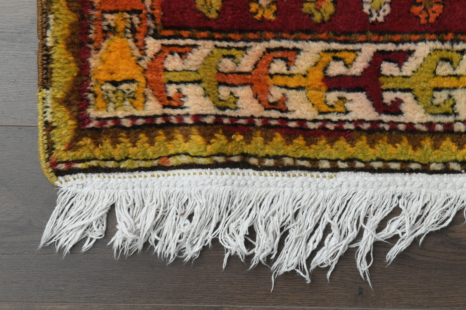 4'2x10'8 ft, COLORFUL KILIM RUNNER - 5
