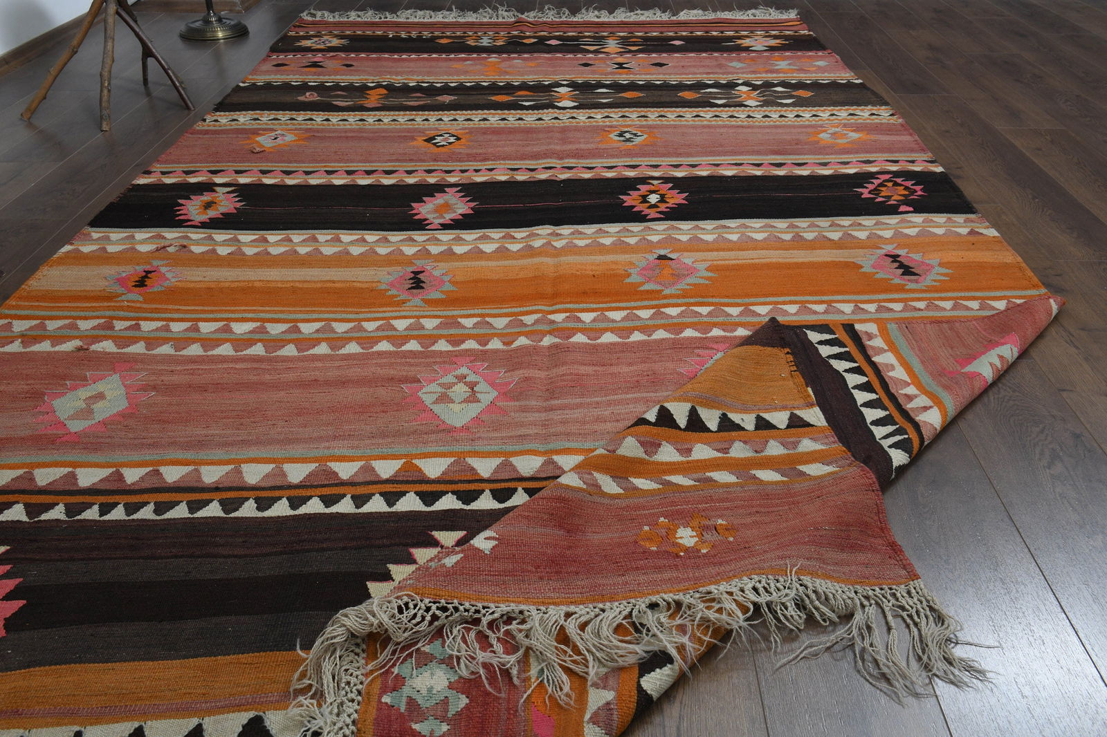 6'5x12'3 ft, TURKISH AREA RUG - 2