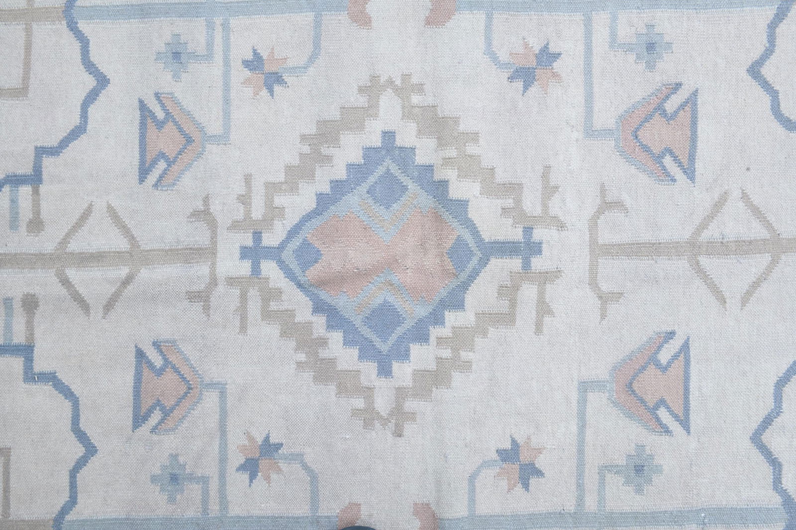 8x11 ft, FLATWEAVE KILIM RUG - 3