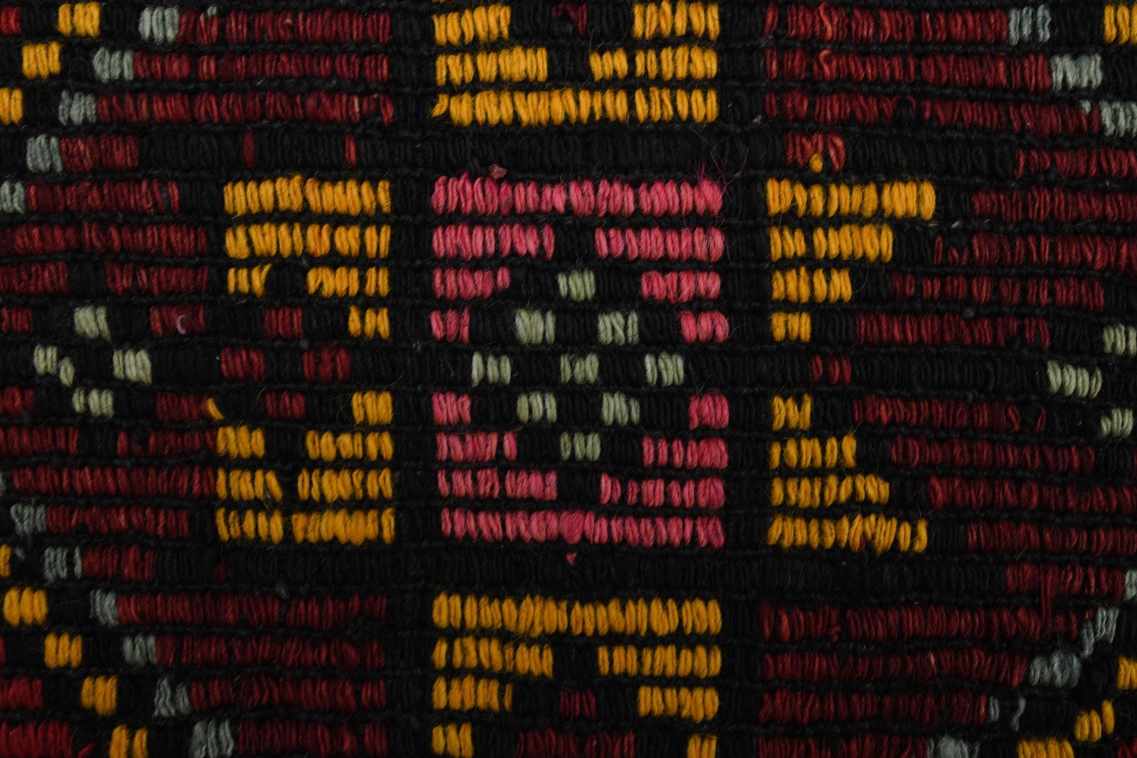 5.6x8.4 ft, Brown Kilim Rug, VINTAGE - 6