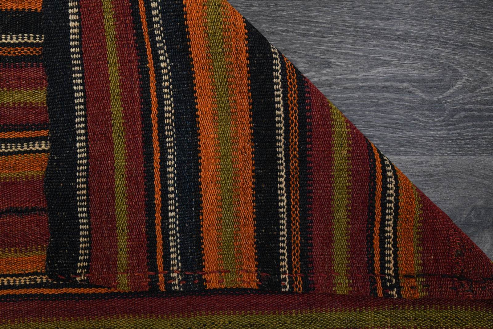 4.7x6.9 ft, TURKISH KILIM Rug - 8