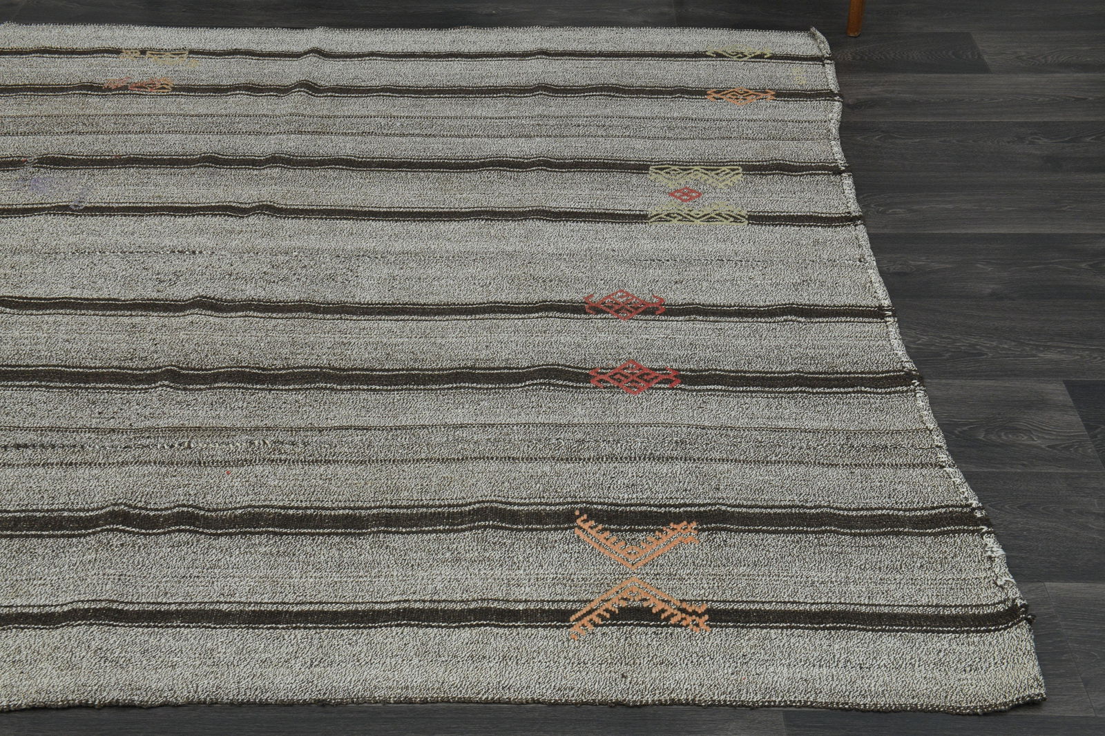 5.9x7.7 ft, TURKISH Rug, Kilim - 7