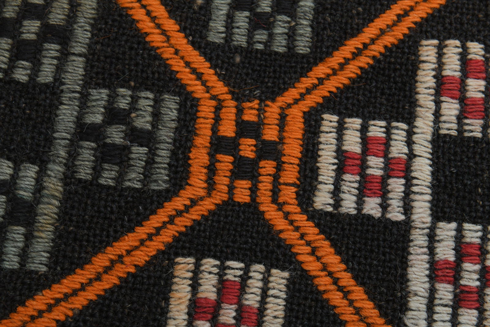 4x9 Vintage Rug Runner, Turkish - 2