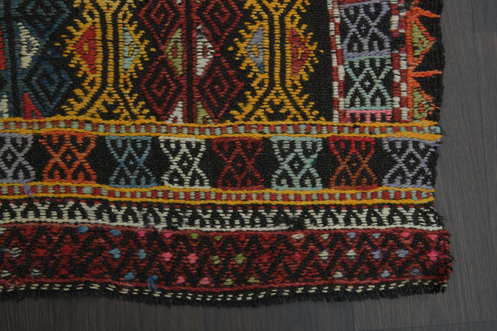 5x8 Kilim Flatweave Turkish Rug - 3