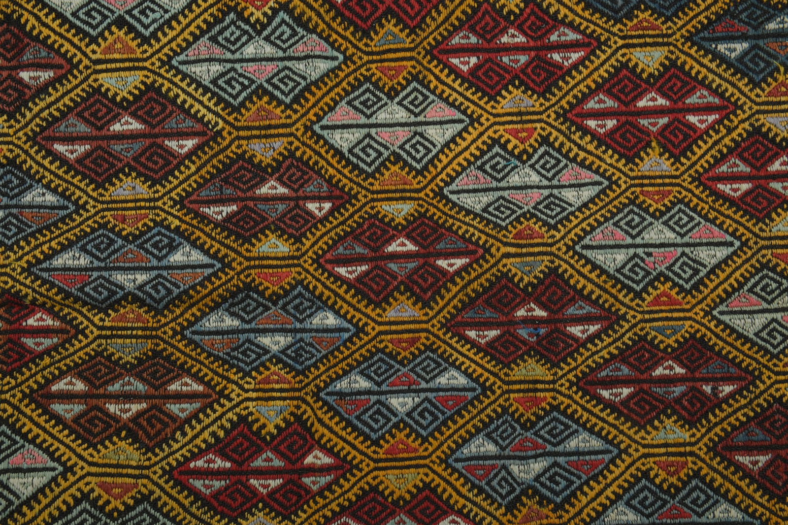 5x8 Kilim Flatweave Turkish Rug - 6