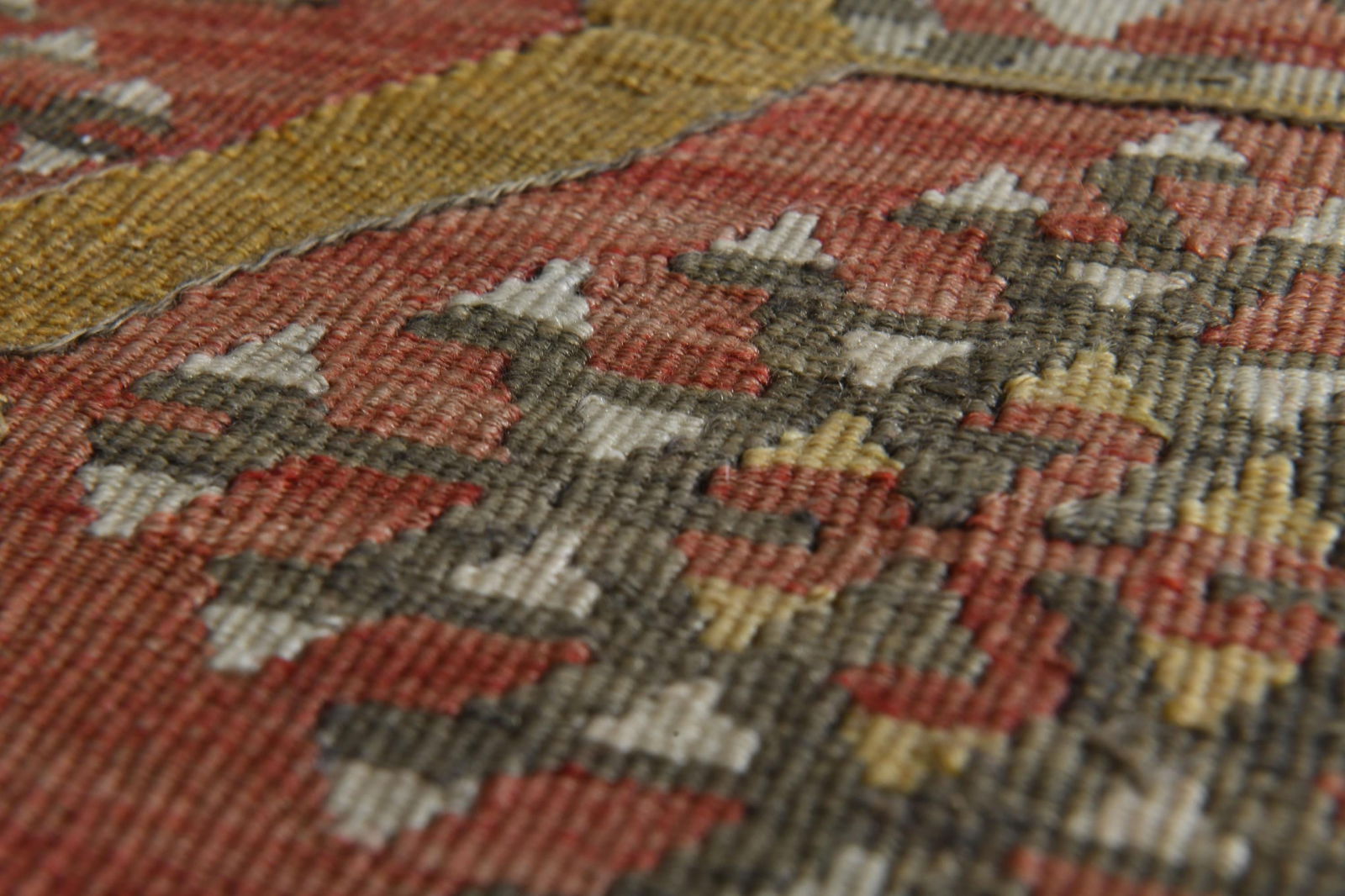 Turkish Handwoven Vintage Kilim - 2