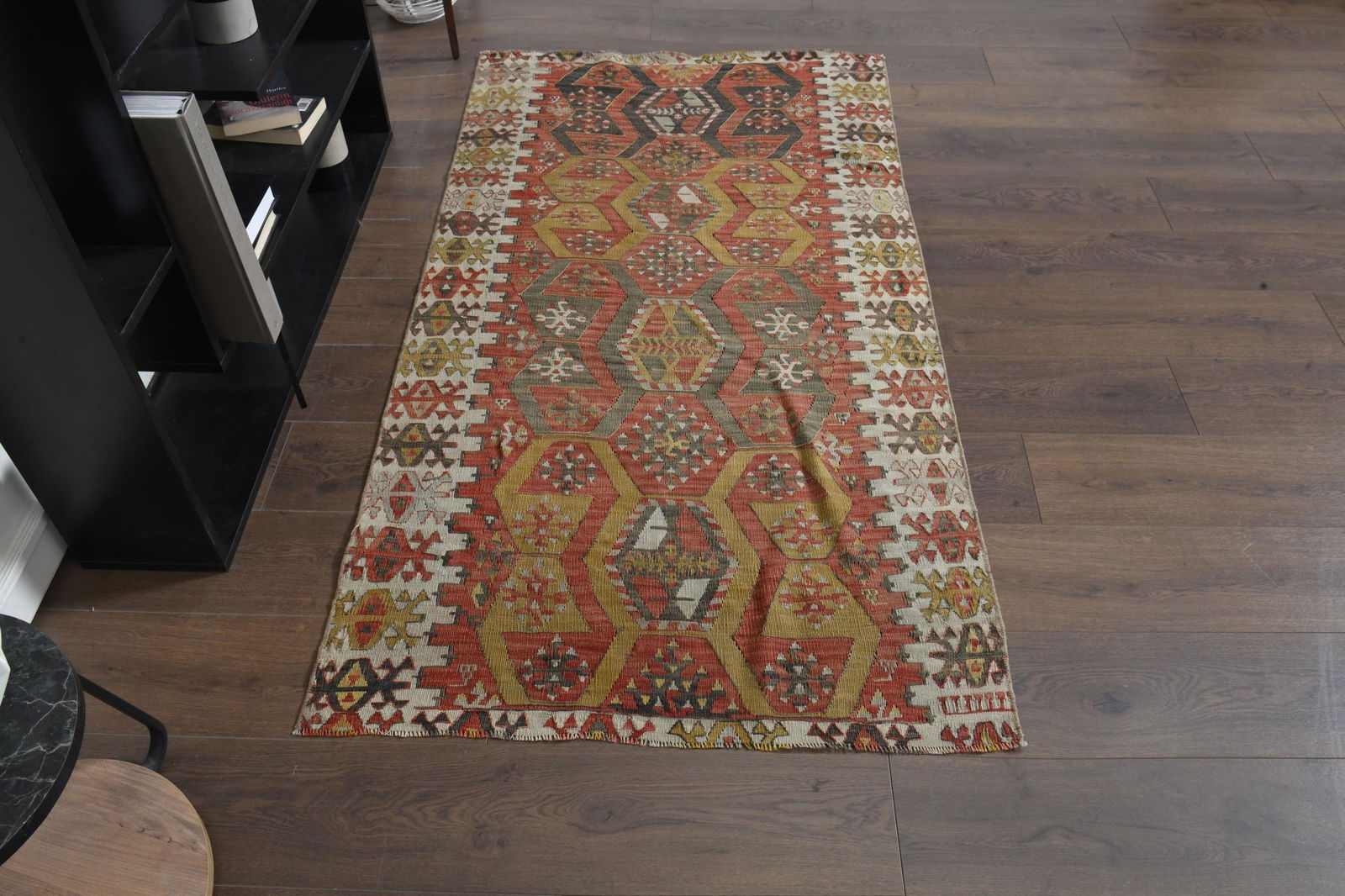Turkish Handwoven Vintage Kilim - 3