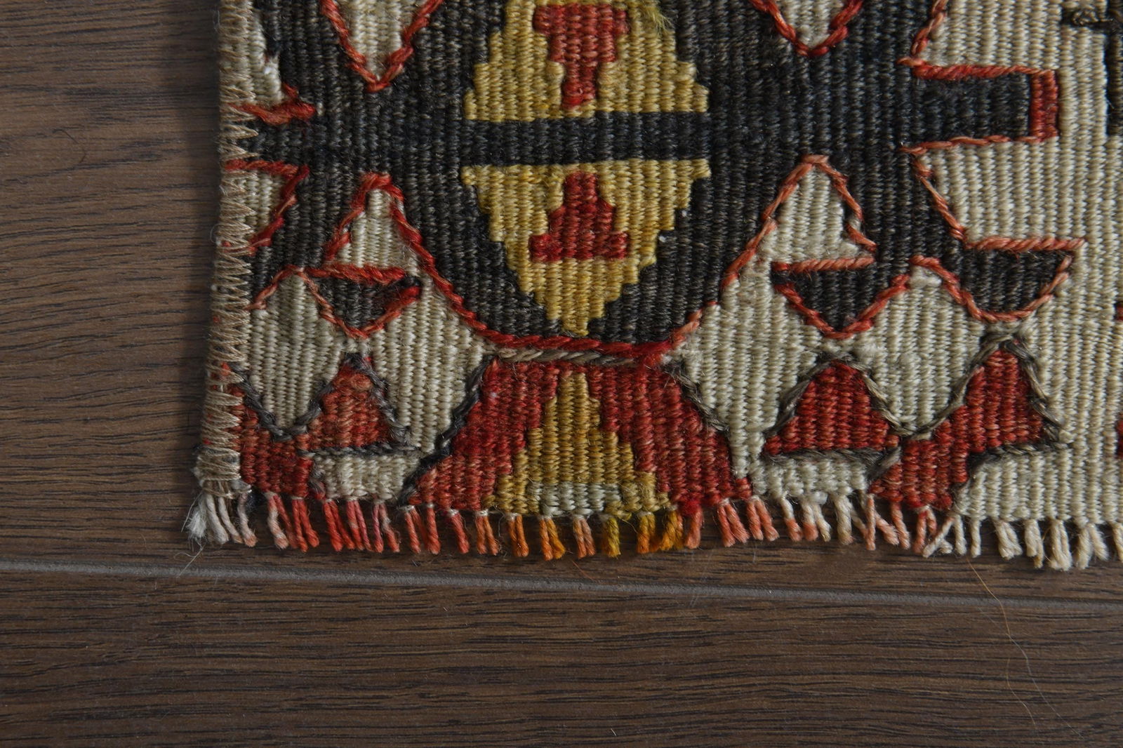 Turkish Handwoven Vintage Kilim - 5