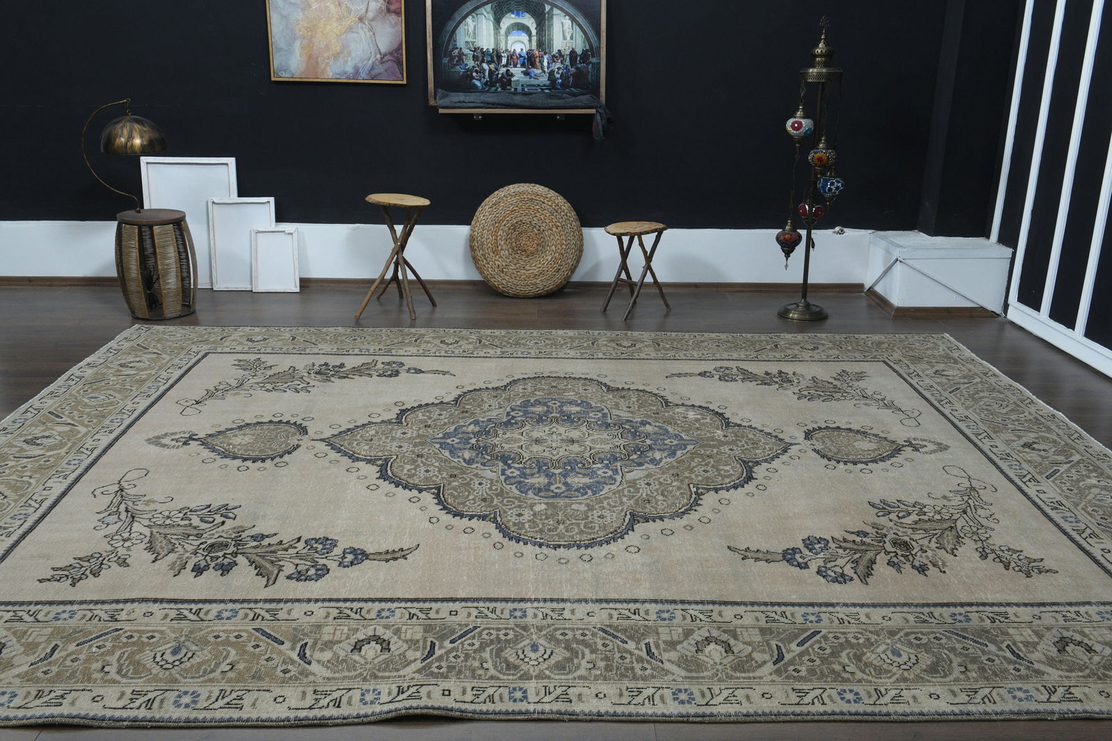 9'4x12'6 ft, VINTAGE LUXURY RUG - 9