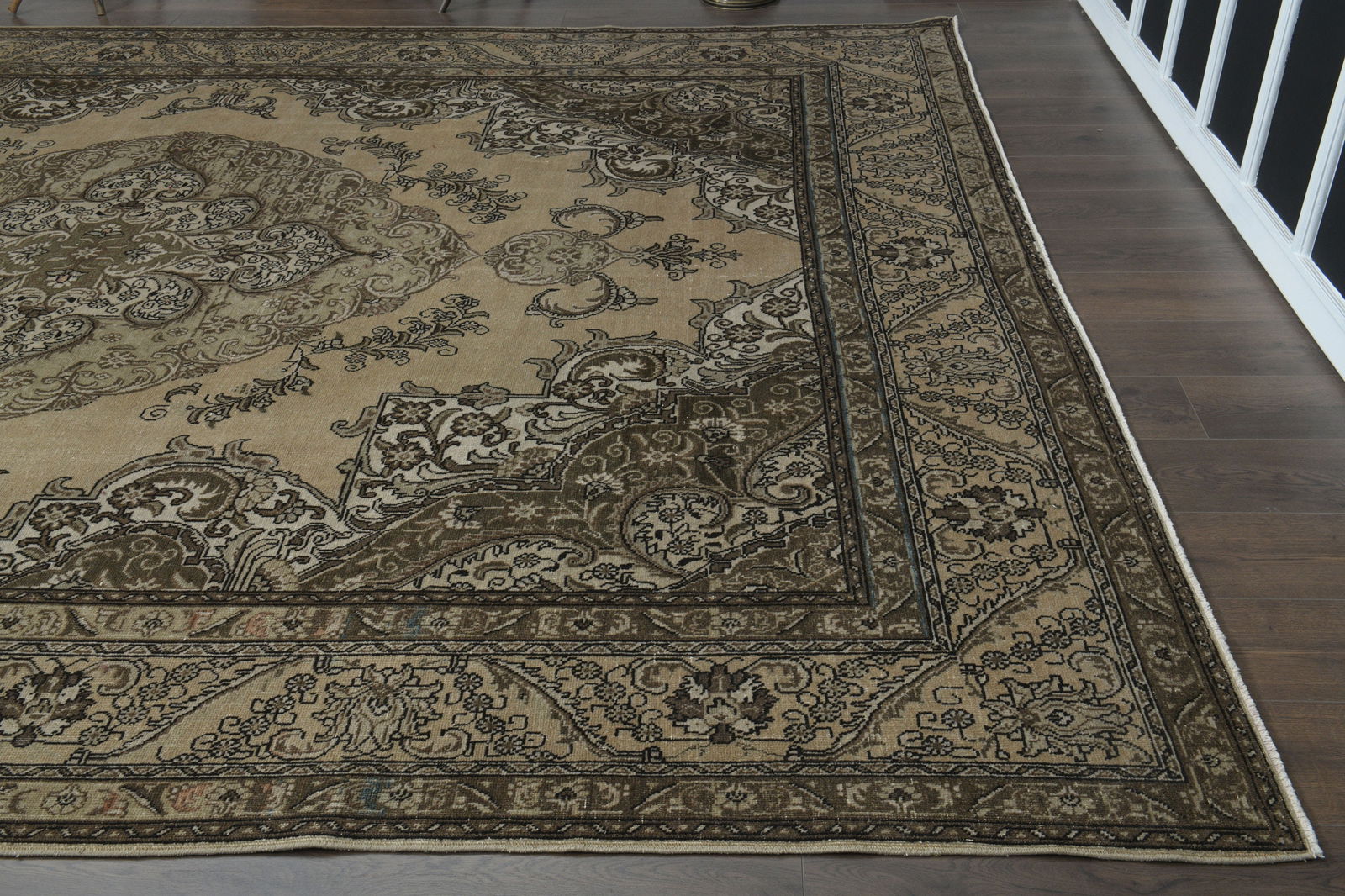 9.8x12.9 ft, OVERSIZED ORANGE BROWN - 7