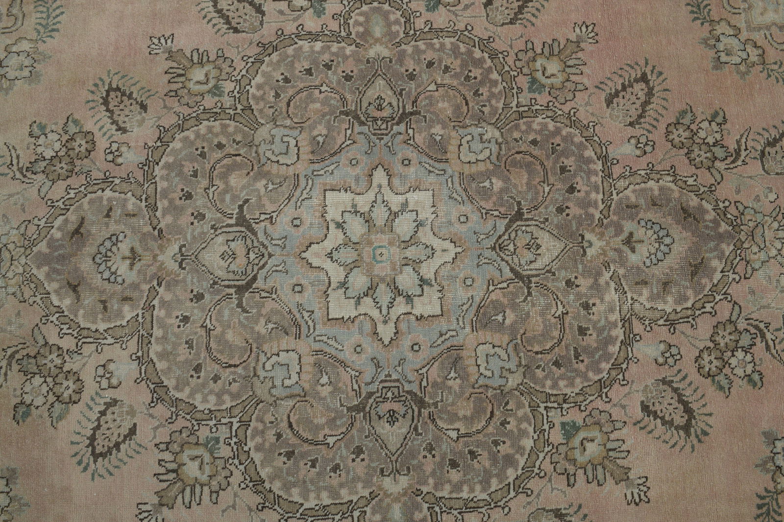 9'4x12'7 ft, ORANGE PERSIAN RUG - 4