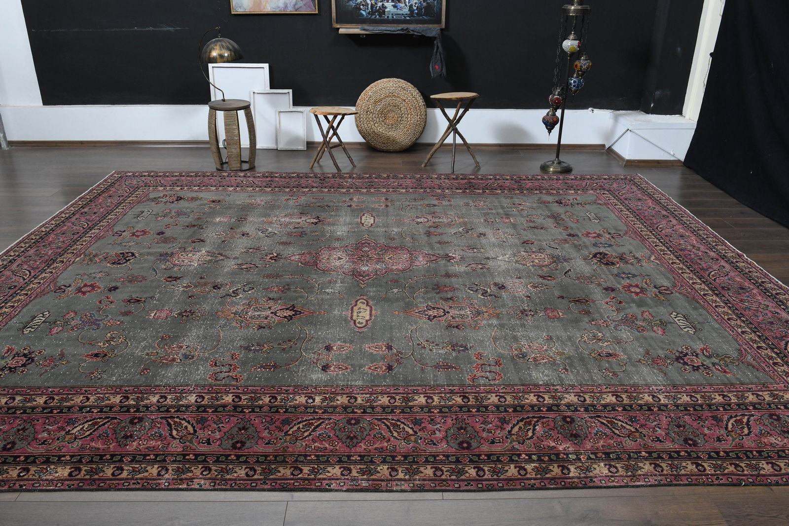 10'5x13'1 ft, OVERSIZED BOHEMIAN RUG - 7
