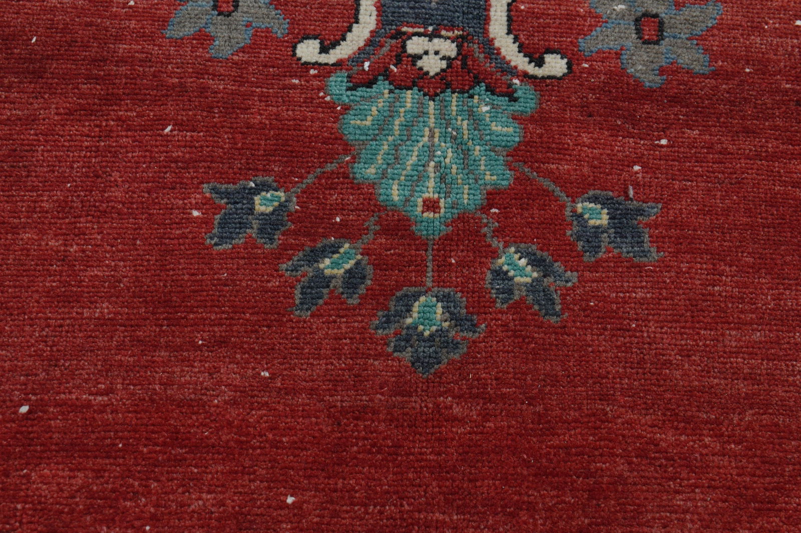 7'3x11'6 ft, RED SPECIAL MOTIF Rug - 7