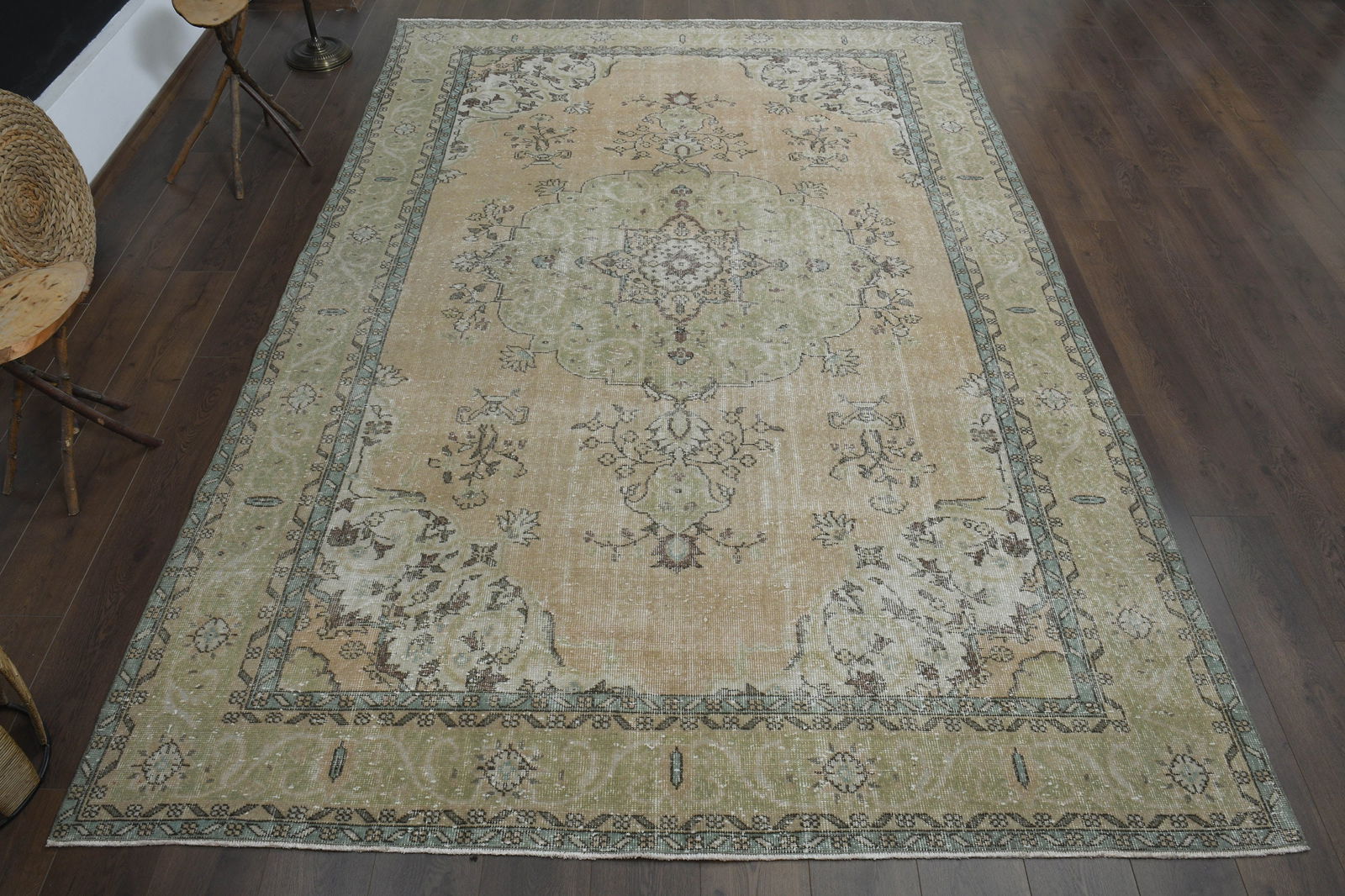 7'5x11'1 ft, PERSIAN STYLE RUG - 2