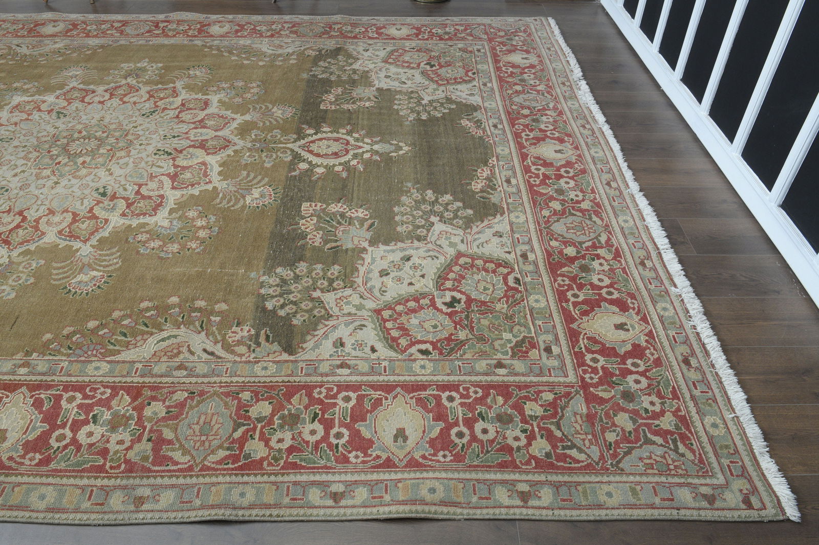 9'5x13'5 ft, VINTAGE HANDMADE RUG - 3