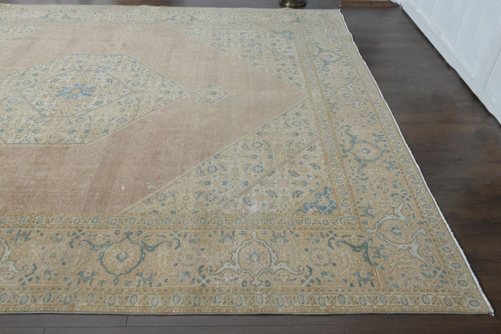 9'5x12'9 ft, ORANGE PERSIAN RUG - 5