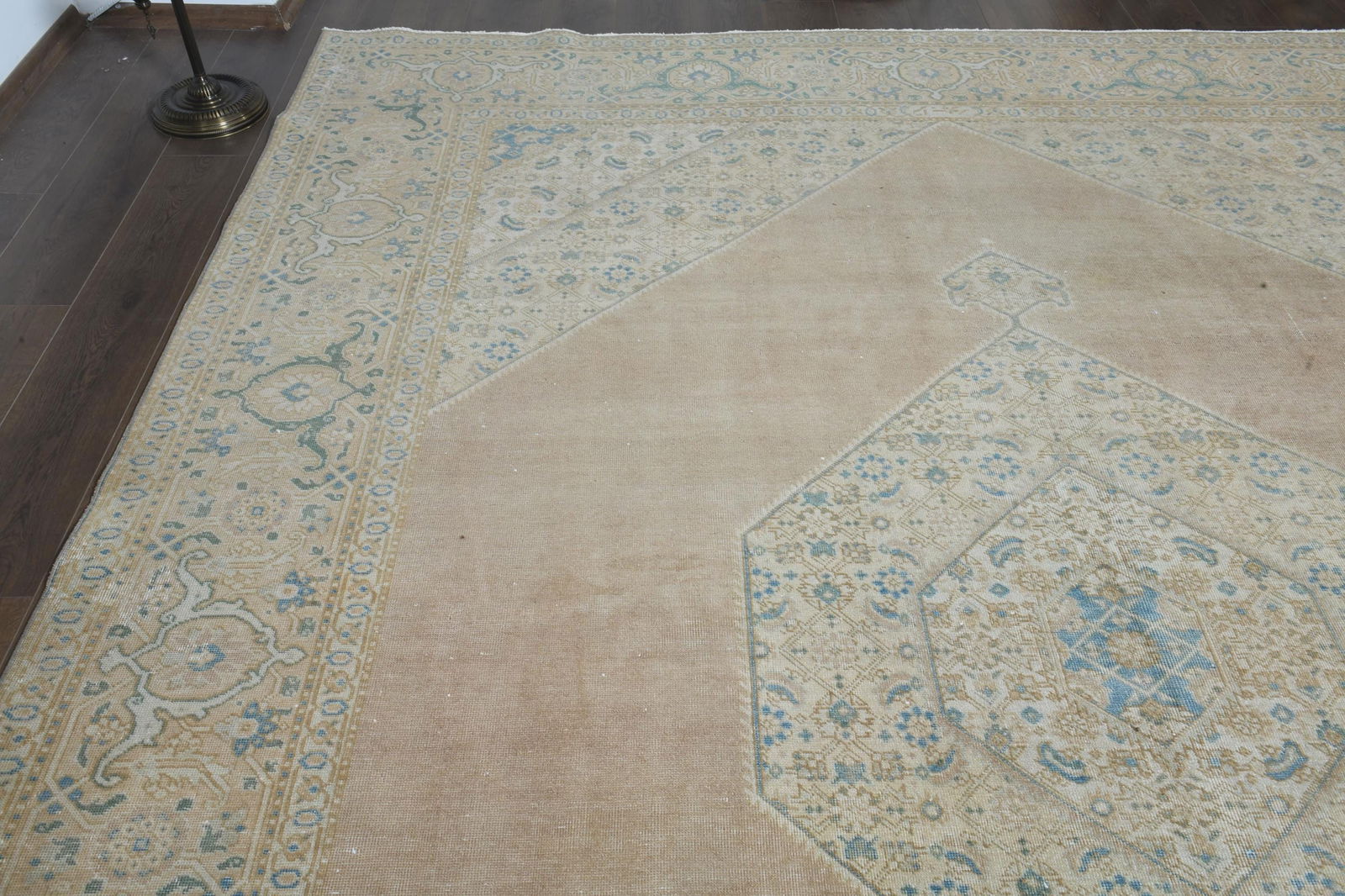 9'5x12'9 ft, ORANGE PERSIAN RUG - 7