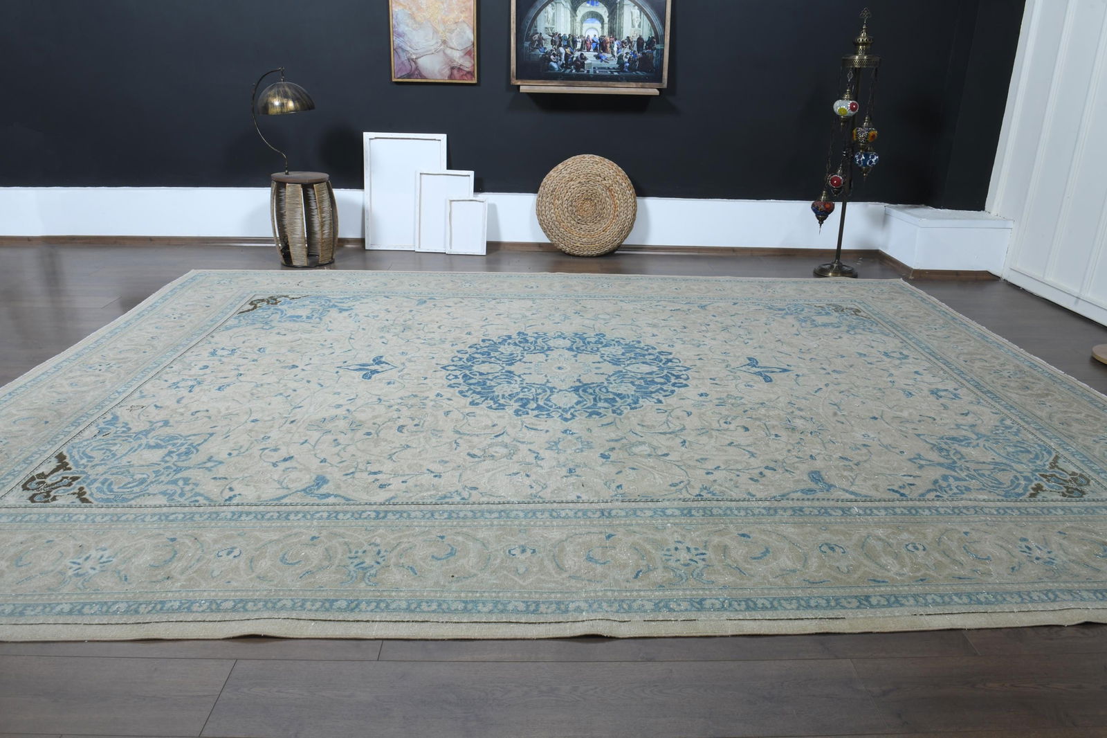 9.5x13.8 ft, PERSIAN AREA RUG - 9