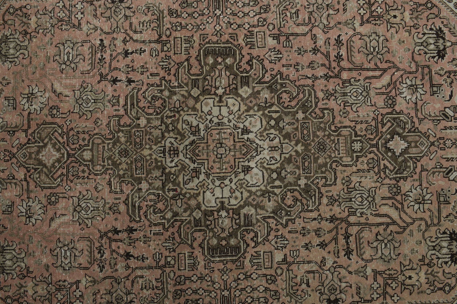 6.6x9.5 ft, PINK PERSIAN RUG - 4
