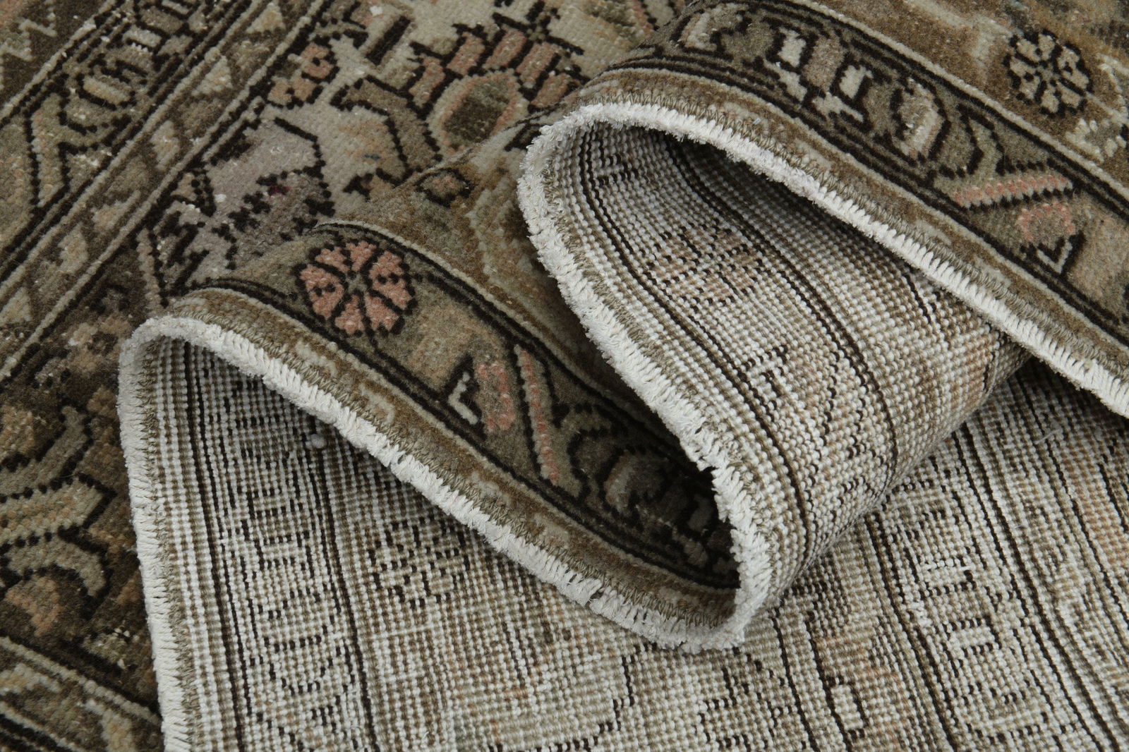 6.6x9.5 ft, PINK PERSIAN RUG - 9