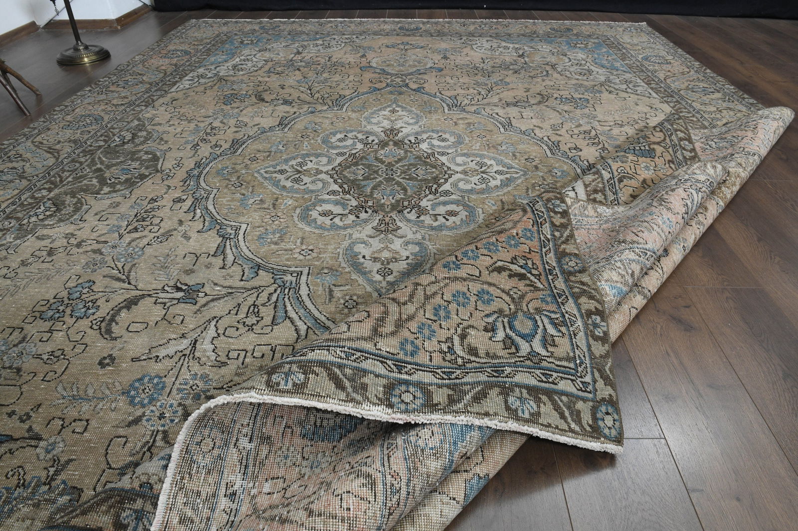 9'4x13'4 ft, ANTIQUE PERSIAN RUG - 6
