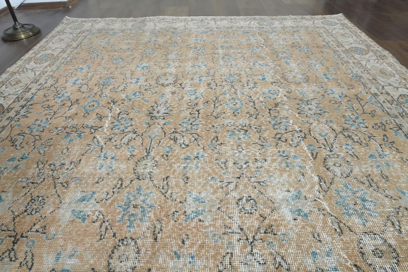 9'2x11'9 ft, PINK TURKISH RUG (1 of 9)