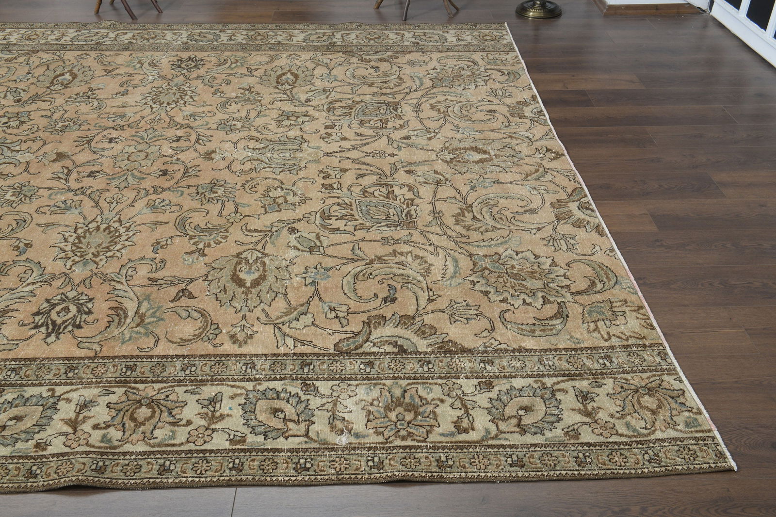 9'3x9'9 ft, UNIQUE PERSIAN RUG - 8