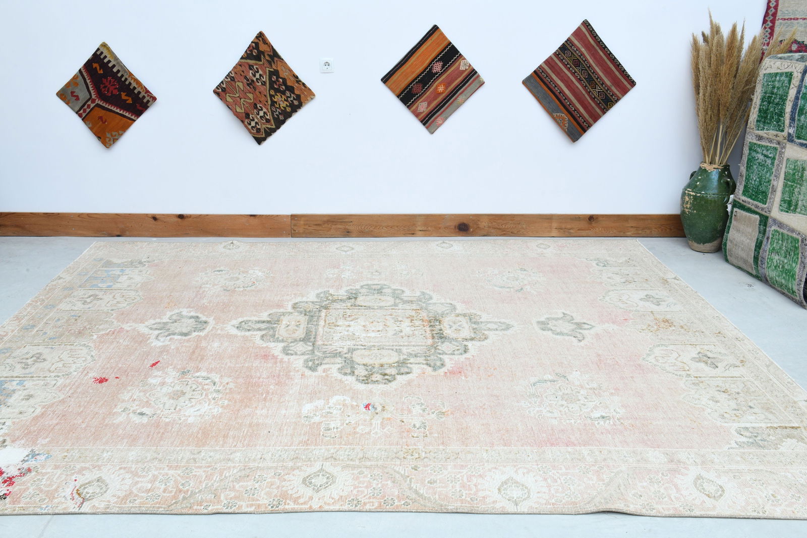 9'2x10'6 ft, VINTAGE AREA RUG - 4