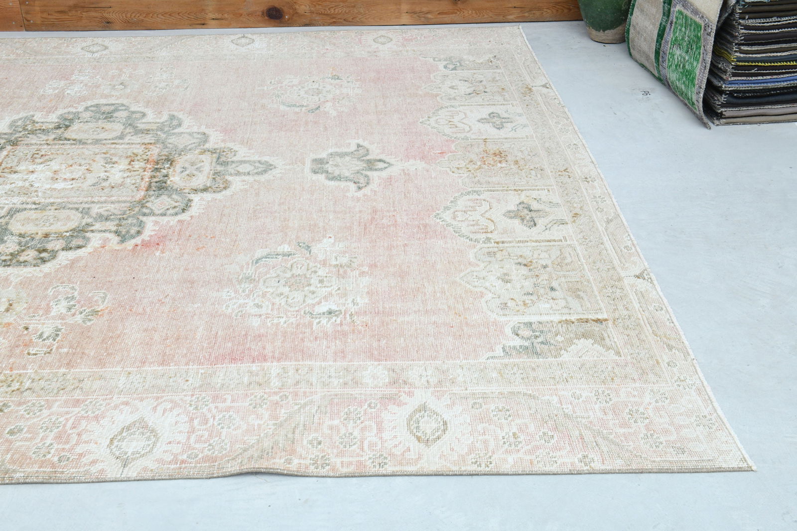 9'2x10'6 ft, VINTAGE AREA RUG - 5