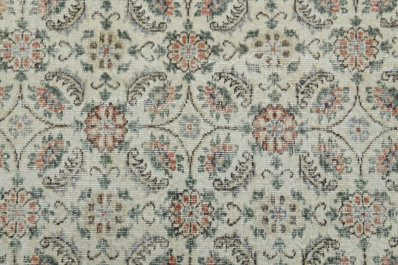 9'4x12'1 ft, BEIGE ORANGE RUG - 5