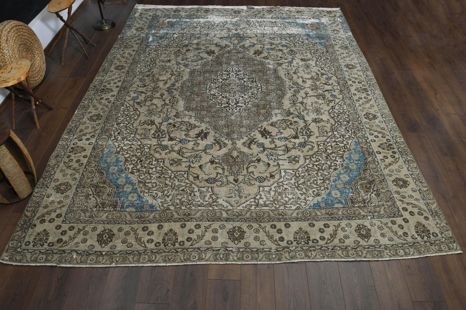 8'9x11'9 ft, PERSIAN ANTIQUE RUG - 2