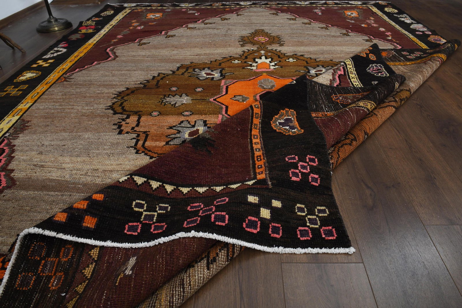 9.4x12.3 ft, PERSIAN AREA RUG - 6