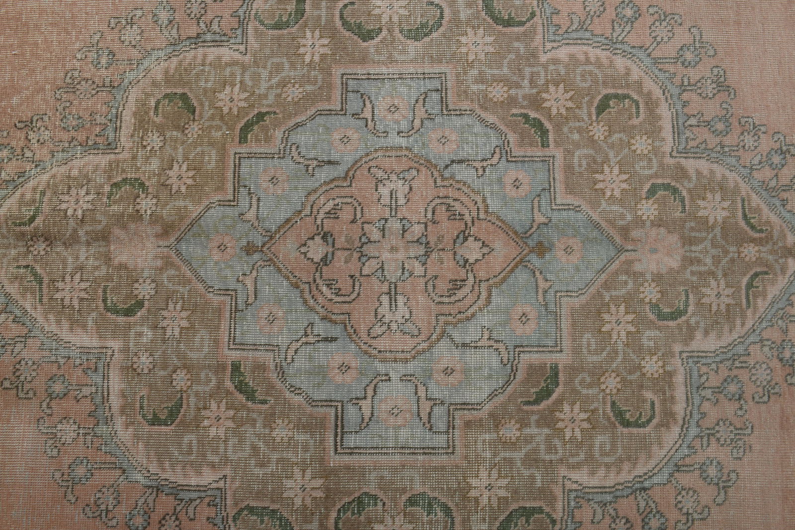 9.4x12.3 ft, PINK PERSIAN RUG - 5