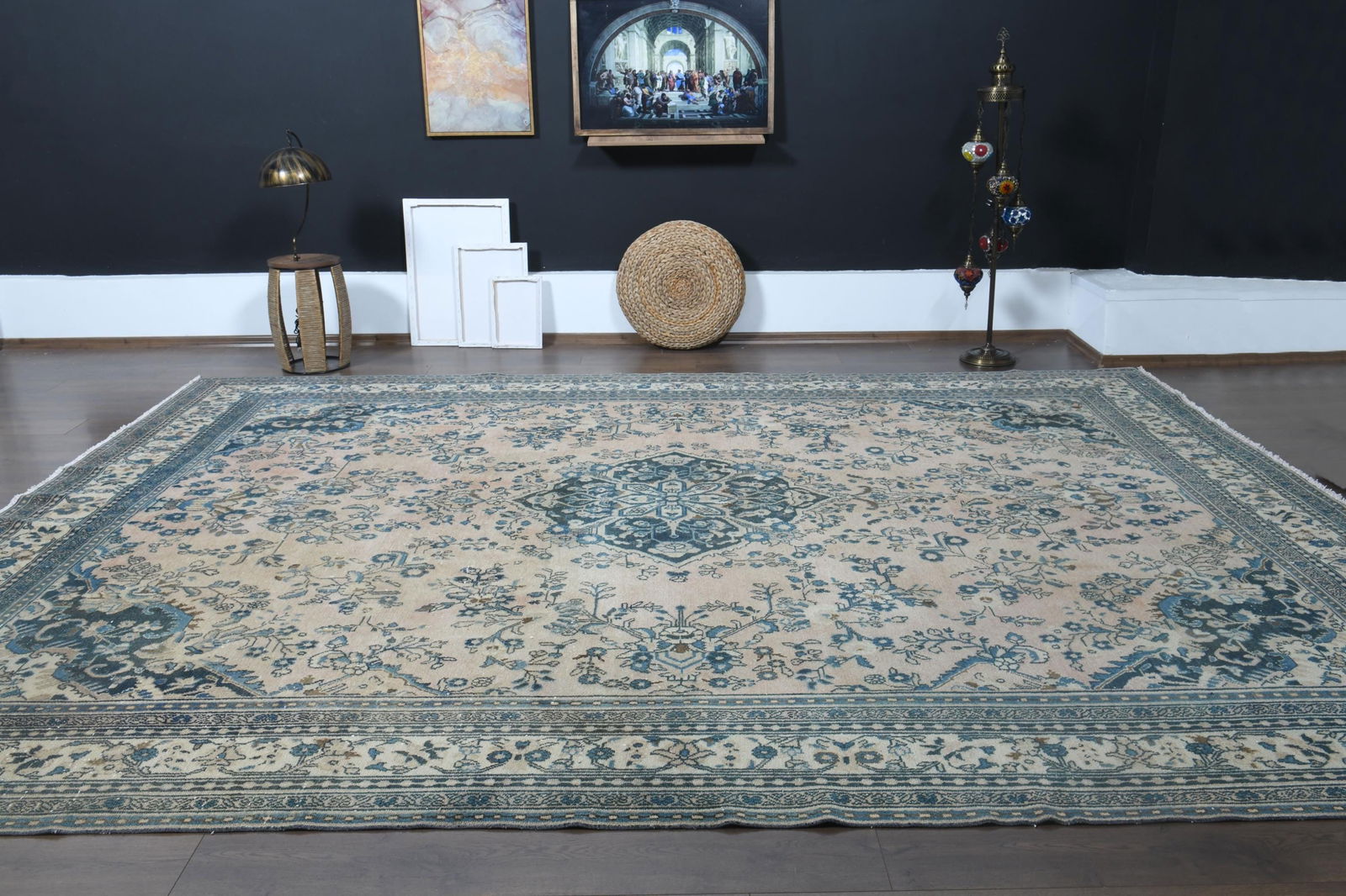 8'2x11'1 ft, VINTAGE LUXURY RUG - 9