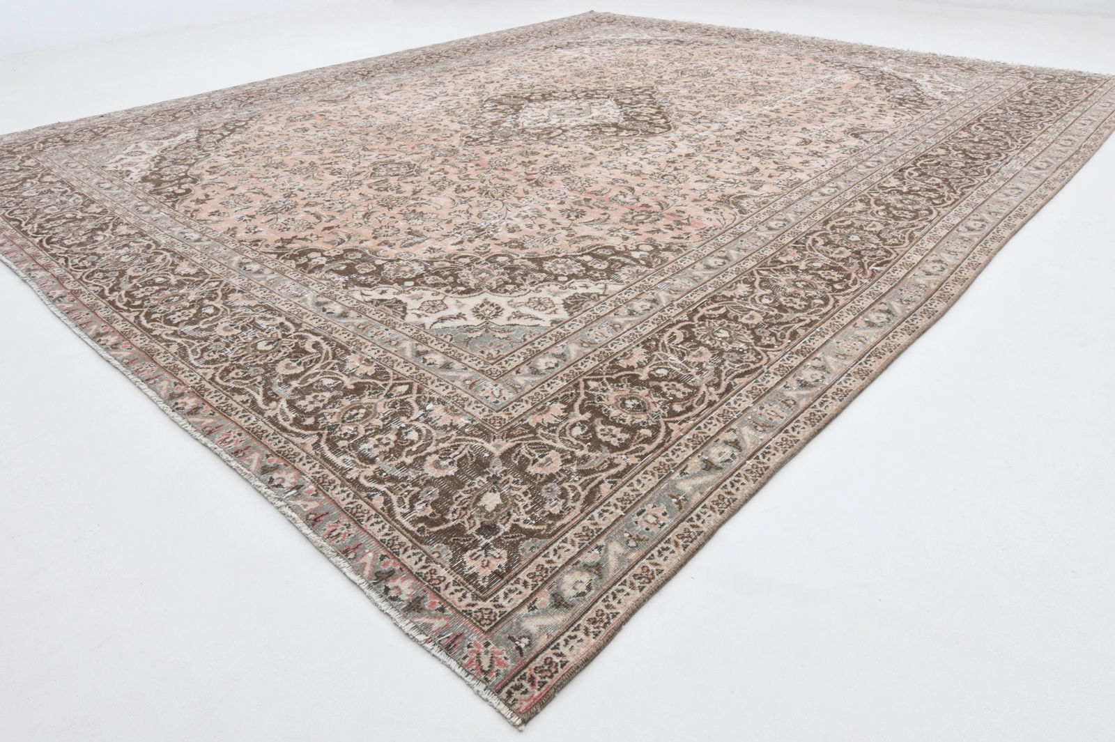 9.6x11.4 ft,PINK, OVERSIZED, Vintage - 6