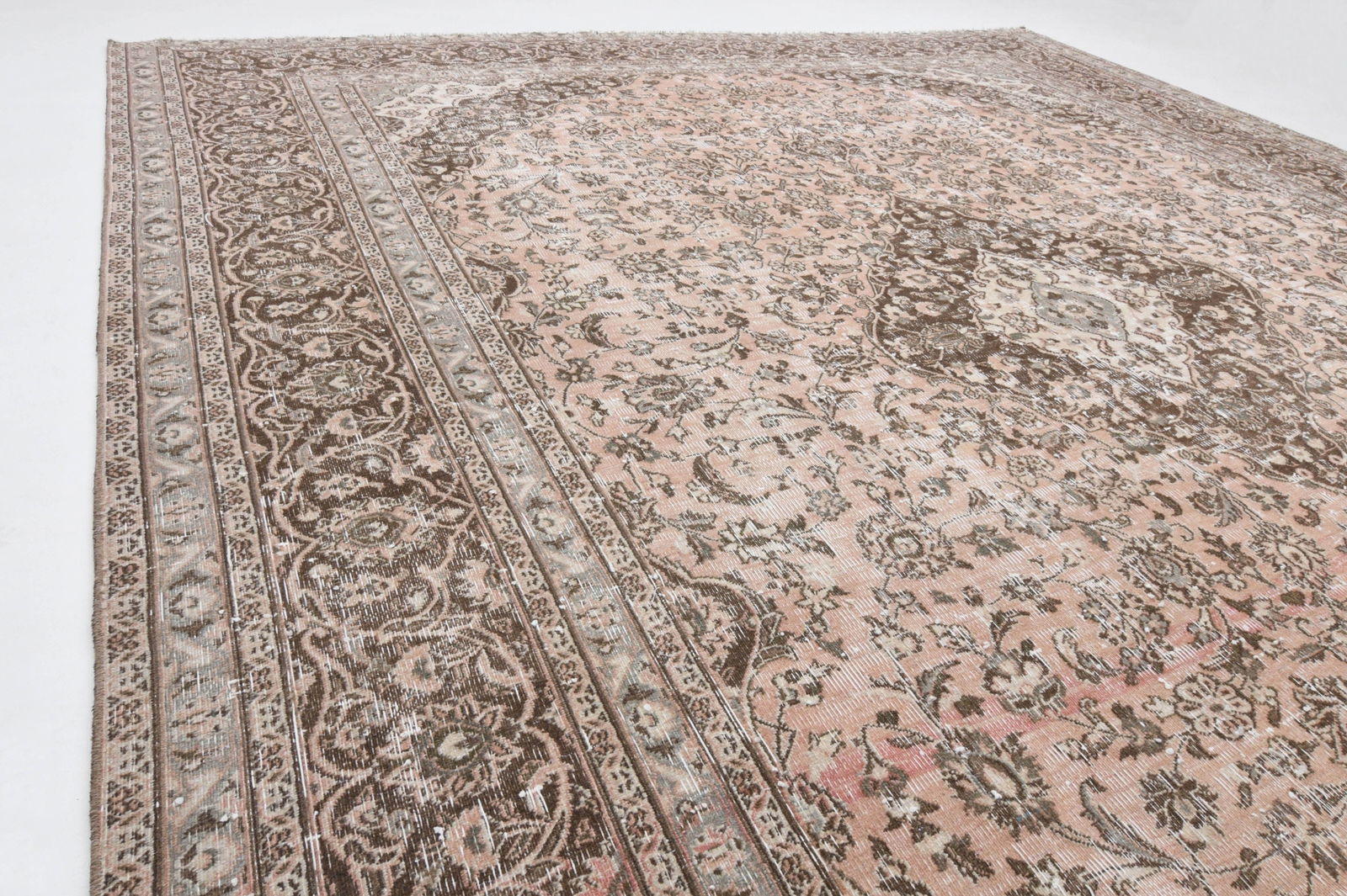 9.6x11.4 ft,PINK, OVERSIZED, Vintage - 8