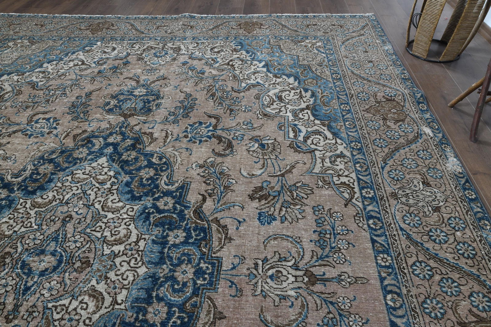 9'4x12'8 ft, VINTAGE PERSIAN RUG - 5