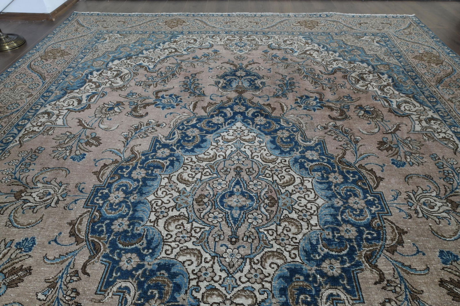 9'4x12'8 ft, VINTAGE PERSIAN RUG - 6
