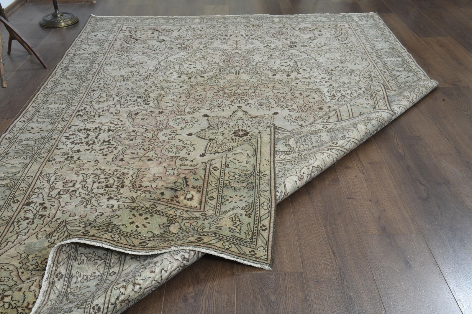 6'4x10'3 ft, OVERSIZED PERSIAN RUG - 5