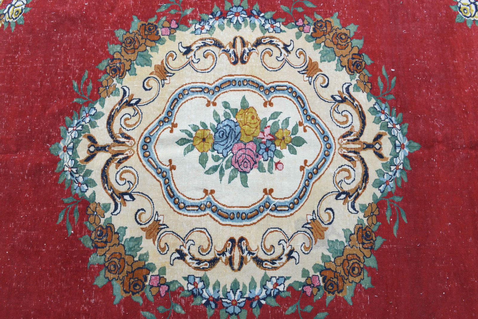 9.7x11.8 ft, VINTAGE Rug, TURKISH - 7