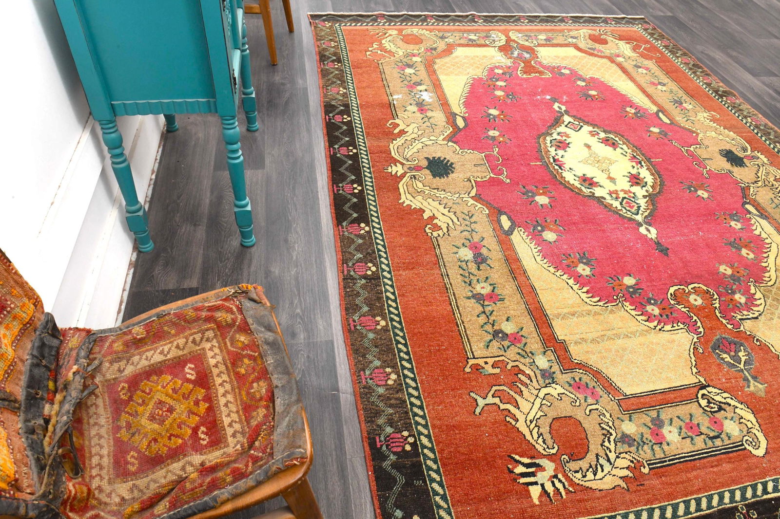 7.4x10.5 ft, VERY SPECIAL TURKISH Area Rug - 6