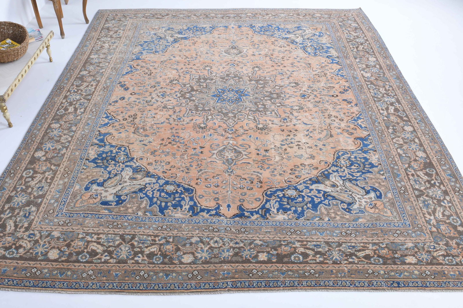 9.7x12 ft, VINTAGE Rug, PERSIAN (1 of 9)