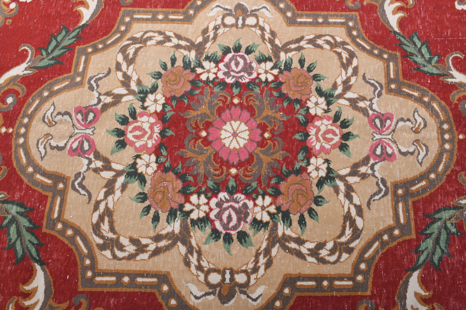 9.8x12.3 ft, TURKISH AREA Rug, Vintage - 6